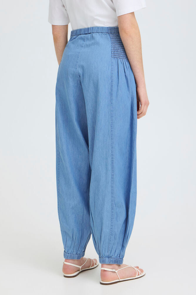 Fransa Marise 1 Buks Midle Denim Blå