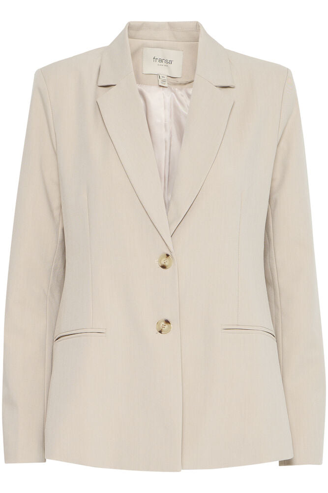 Fransa Abigail 1 Blazer Oxford Tan Natural