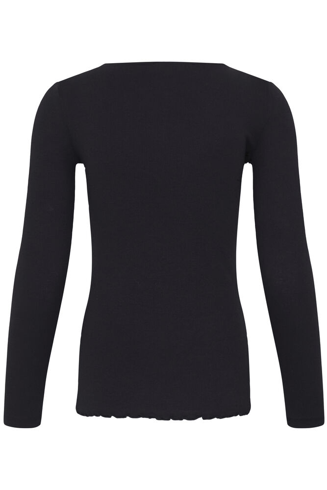 Fransa Hizamond 15 LS T Shirt Sort