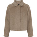 BTF CPH Alpaca Jakke Kort Oatmeal Melange Brun