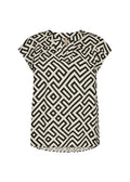 Soyaconcept Kirsty 1 Bluse Sort Stribet