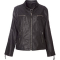 No. 1 By Ox Biker Jacket Black Color