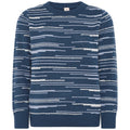 Skovhuus Casual Pullover Mix Yarn Jeans Blå