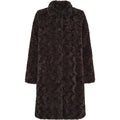 NOTYZ Madrid Jakke Fake Fur Chocolate Brun