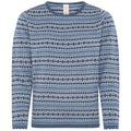 Skovhuus Nynne Strik Pullover Feminine Jaquard Indigo Blå