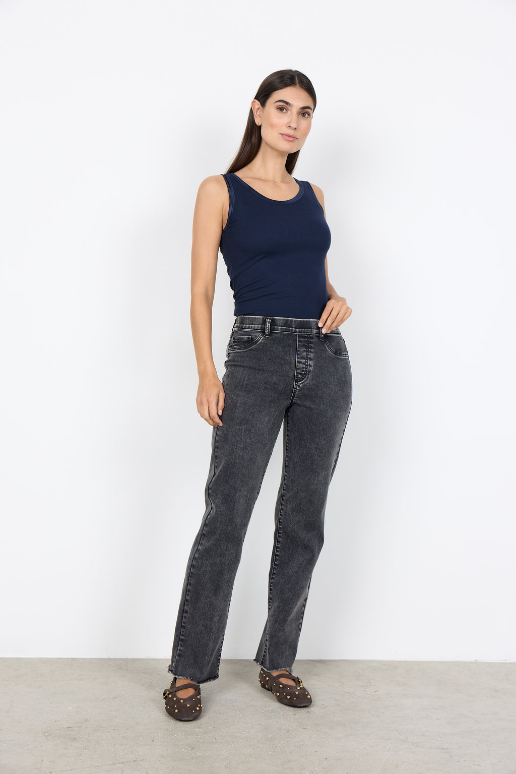 SoyaConcept Nadira 12B Bukser Grå