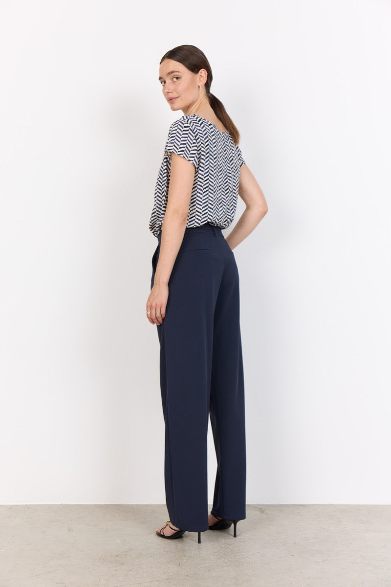 SoyaConcept Selia 1 Bluse Navy Blå