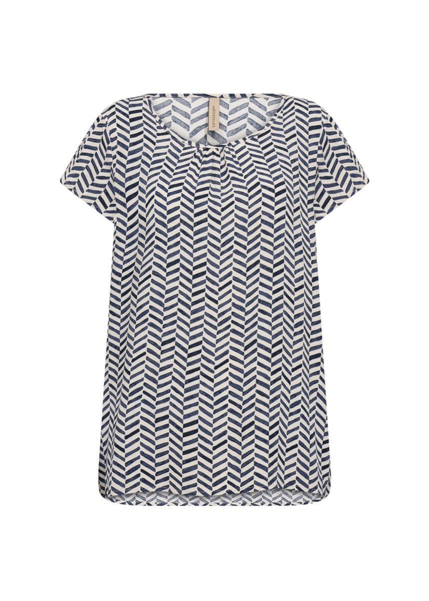 SoyaConcept Selia 1 Bluse Navy Blå