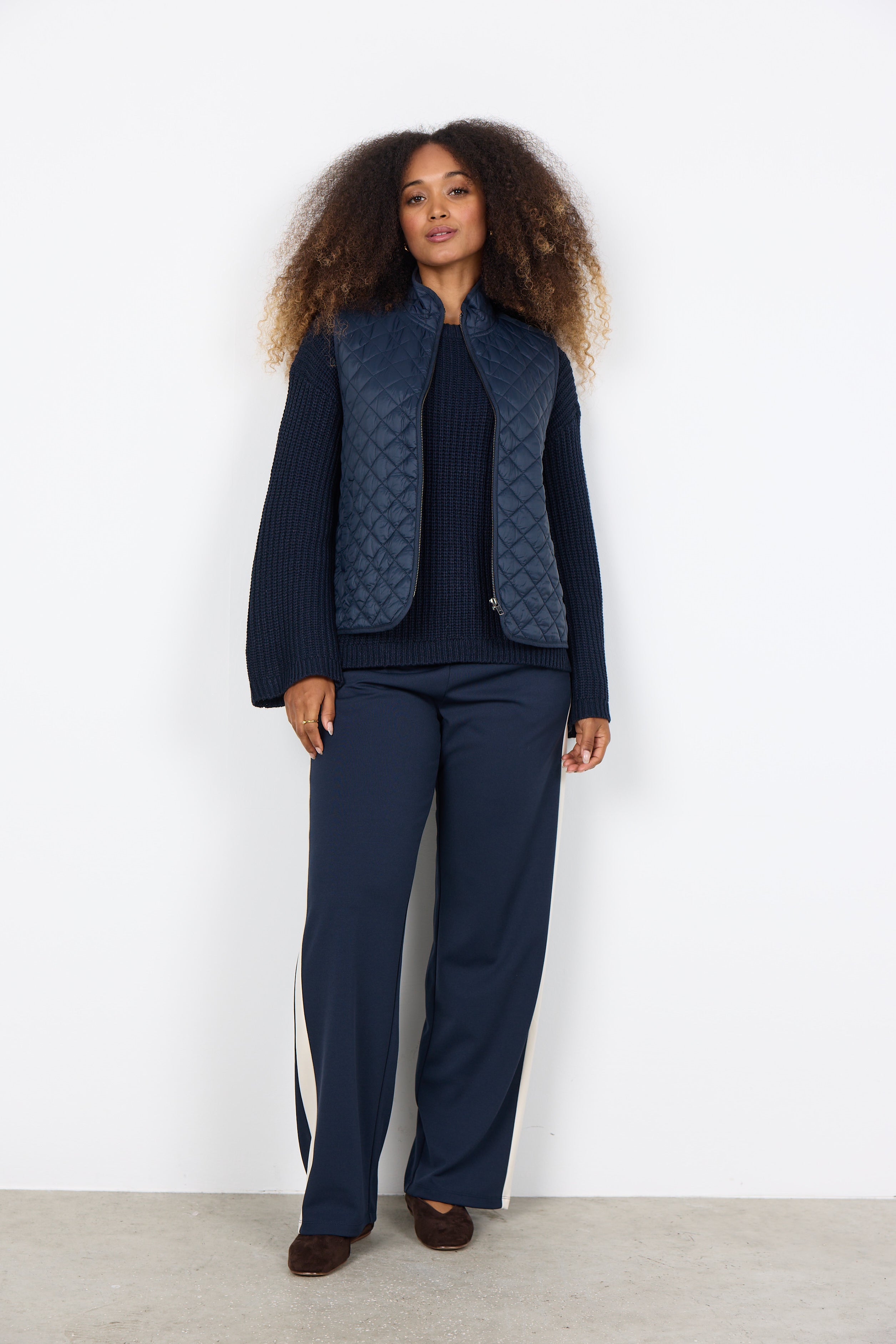 SoyaConcept Benete 1 Vest Navy Blå