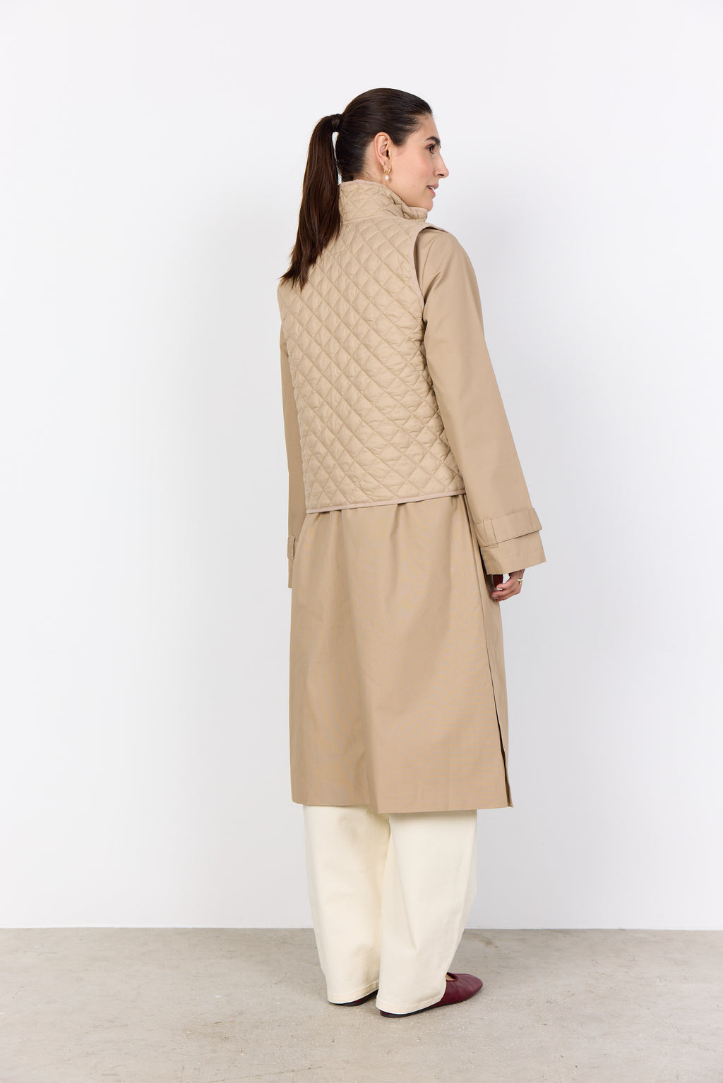 SoyaConcept Benete 1 Vest Camel Brun