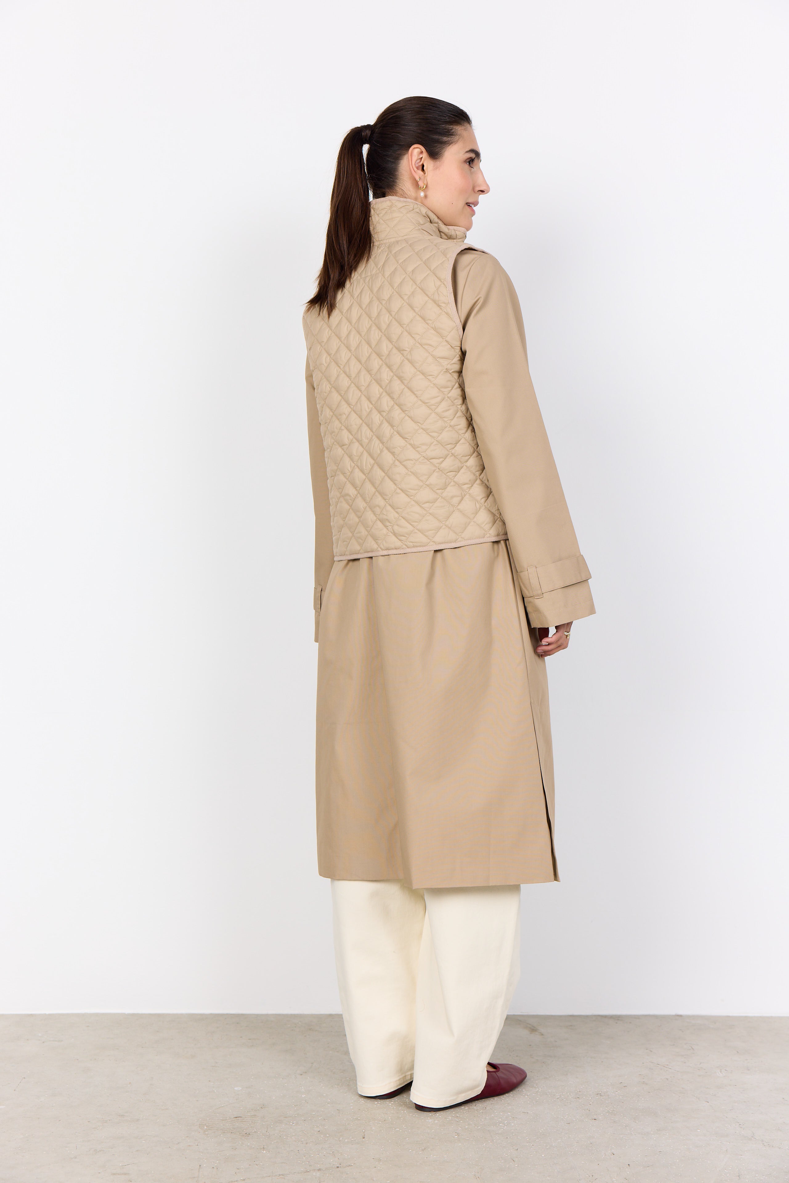 SoyaConcept Benete 1 Vest Camel Brun