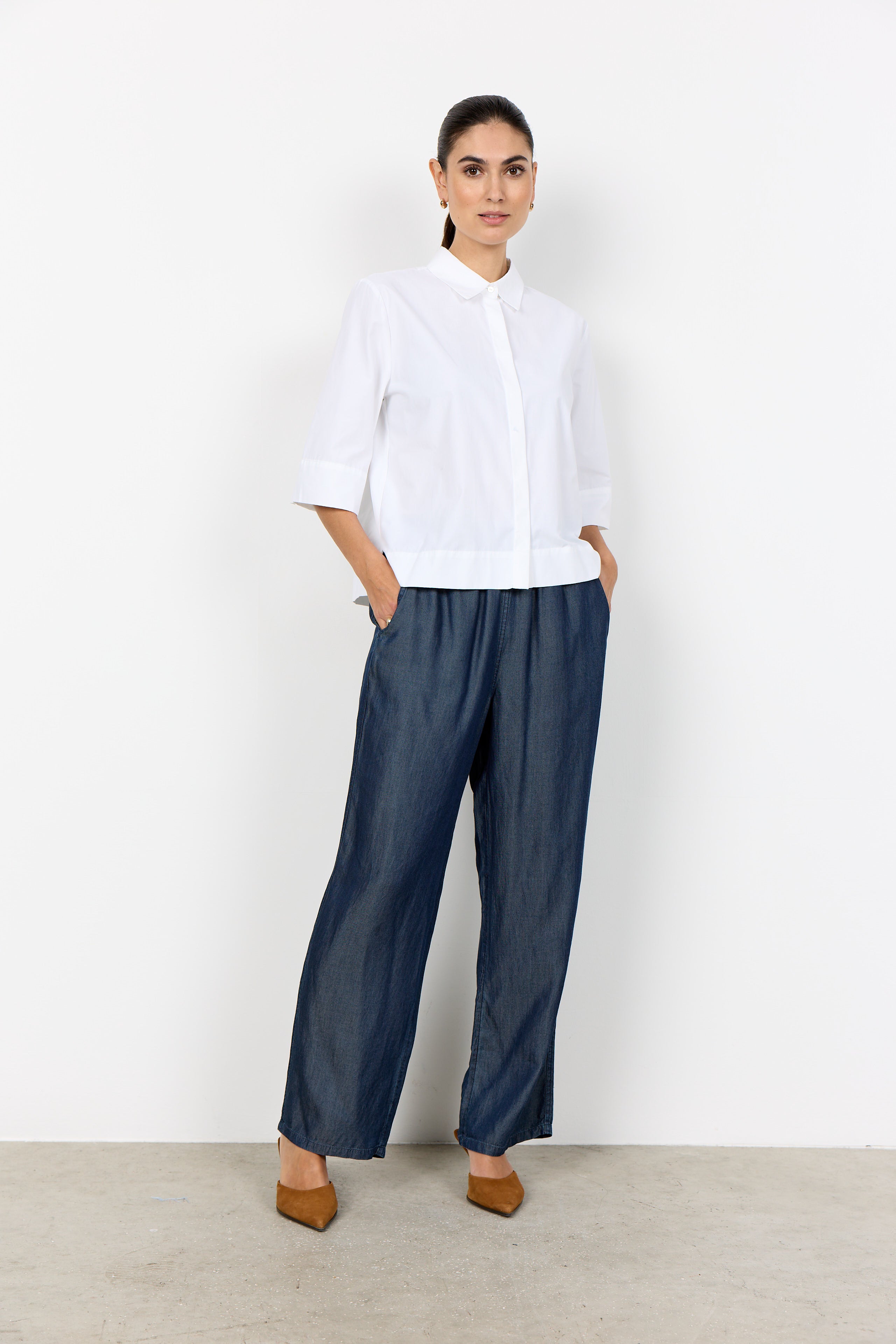 SoyaConcept Netti 118 Skjorte Hvid