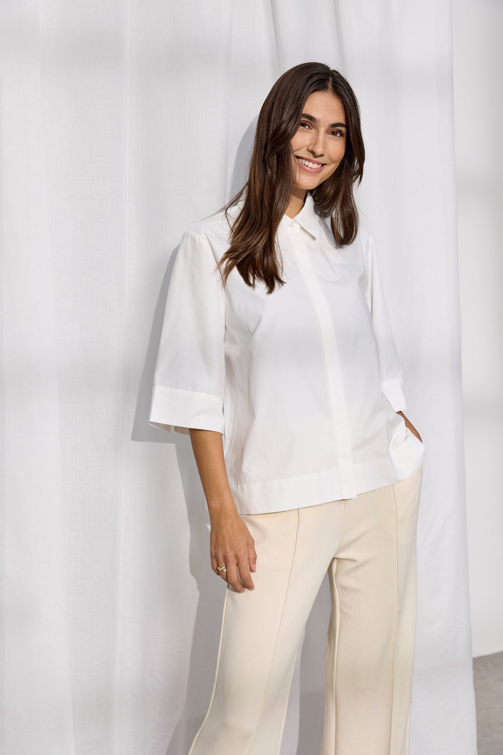 SoyaConcept Netti 118 Skjorte Hvid