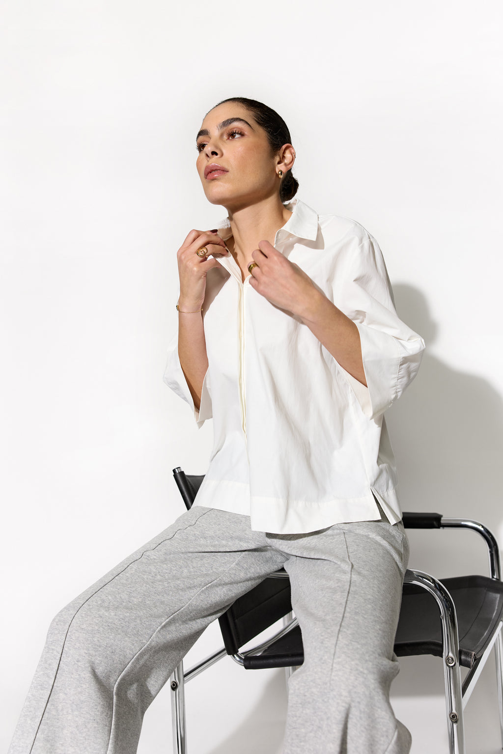 SoyaConcept Netti 118 Skjorte Hvid