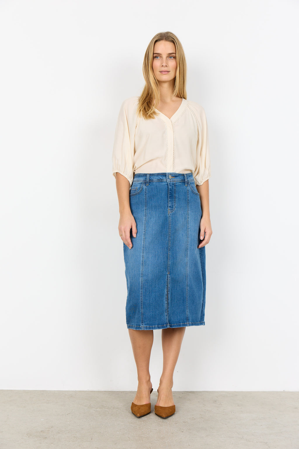 SoyaConcept Kimberly 44 Nederdel Blå