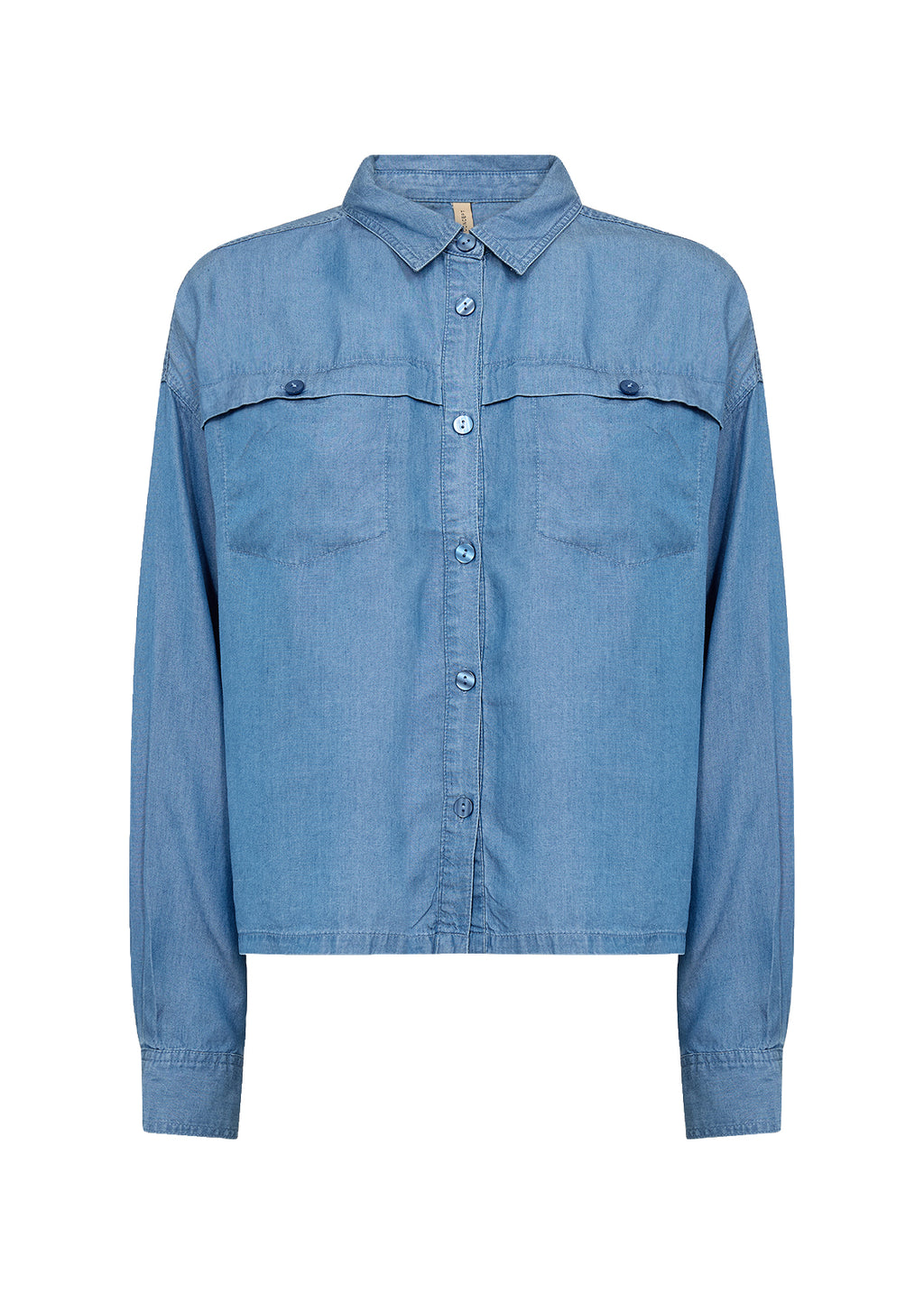 SoyaConcept Liv 60 Skjorte Lyseblå