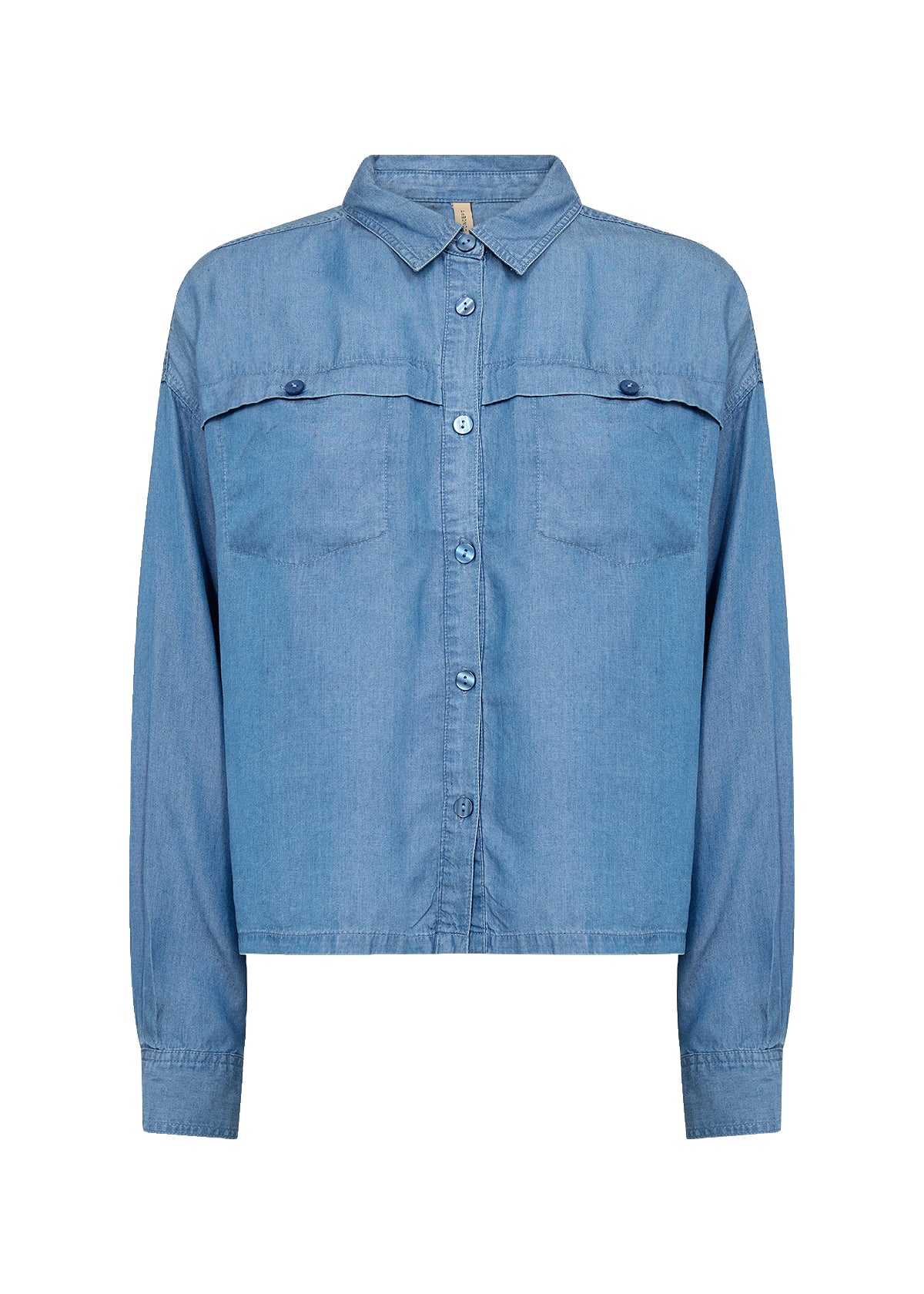 SoyaConcept Liv 60 Skjorte Lyseblå