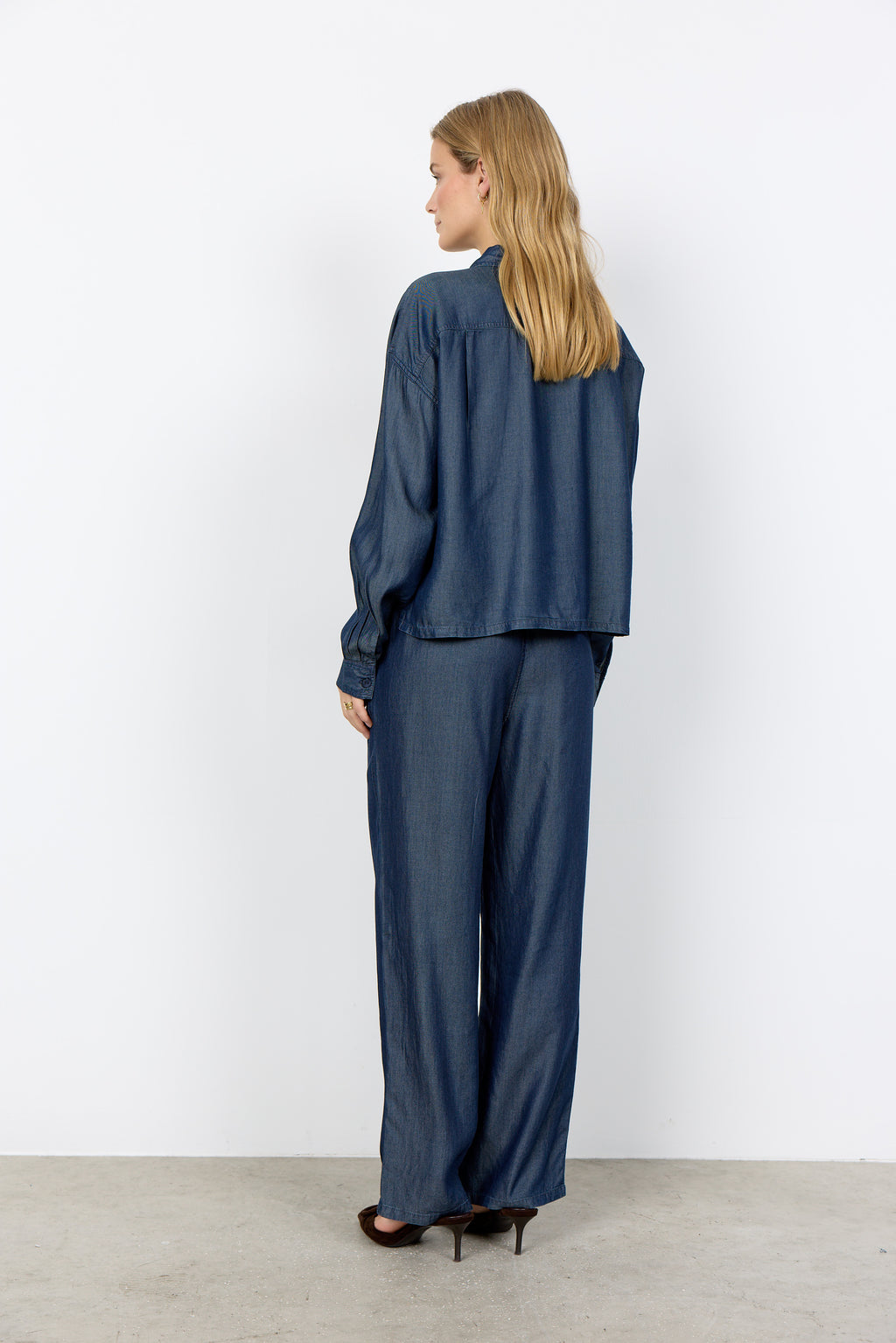 SoyaConcept Liv 60 Skjorte Mørkeblå