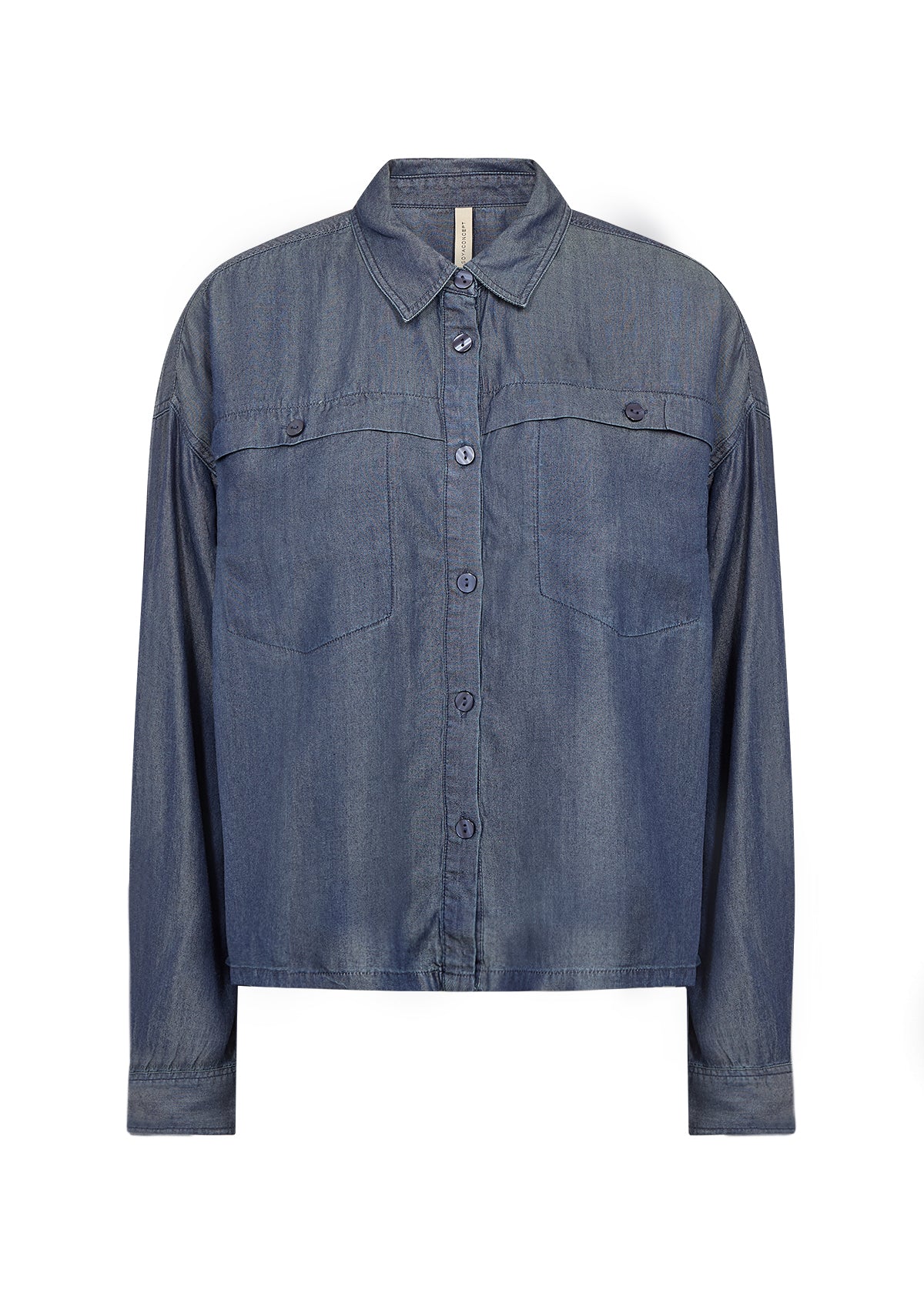 SoyaConcept Liv 60 Skjorte Mørkeblå