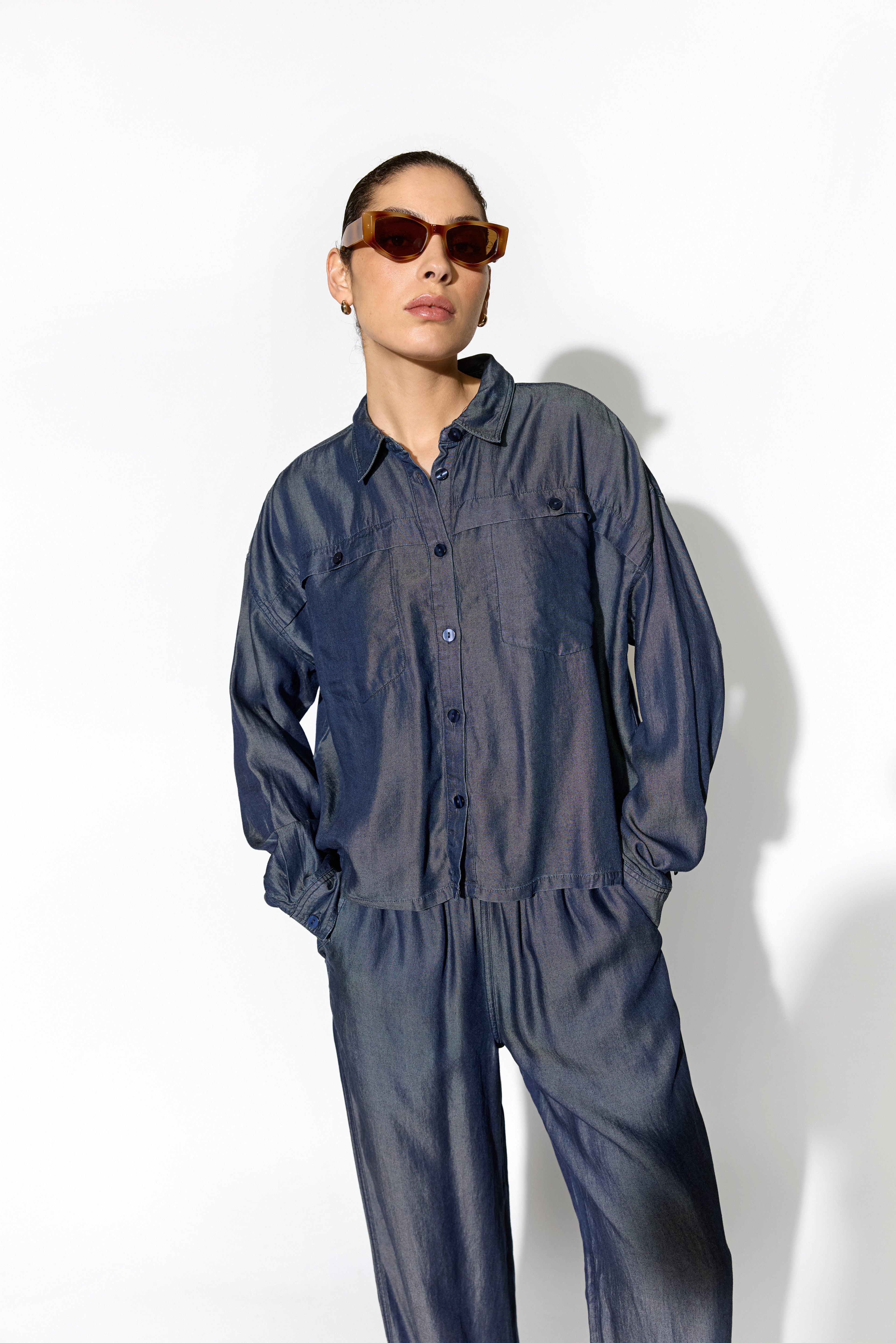 SoyaConcept Liv 53 Bukser Mørkeblå