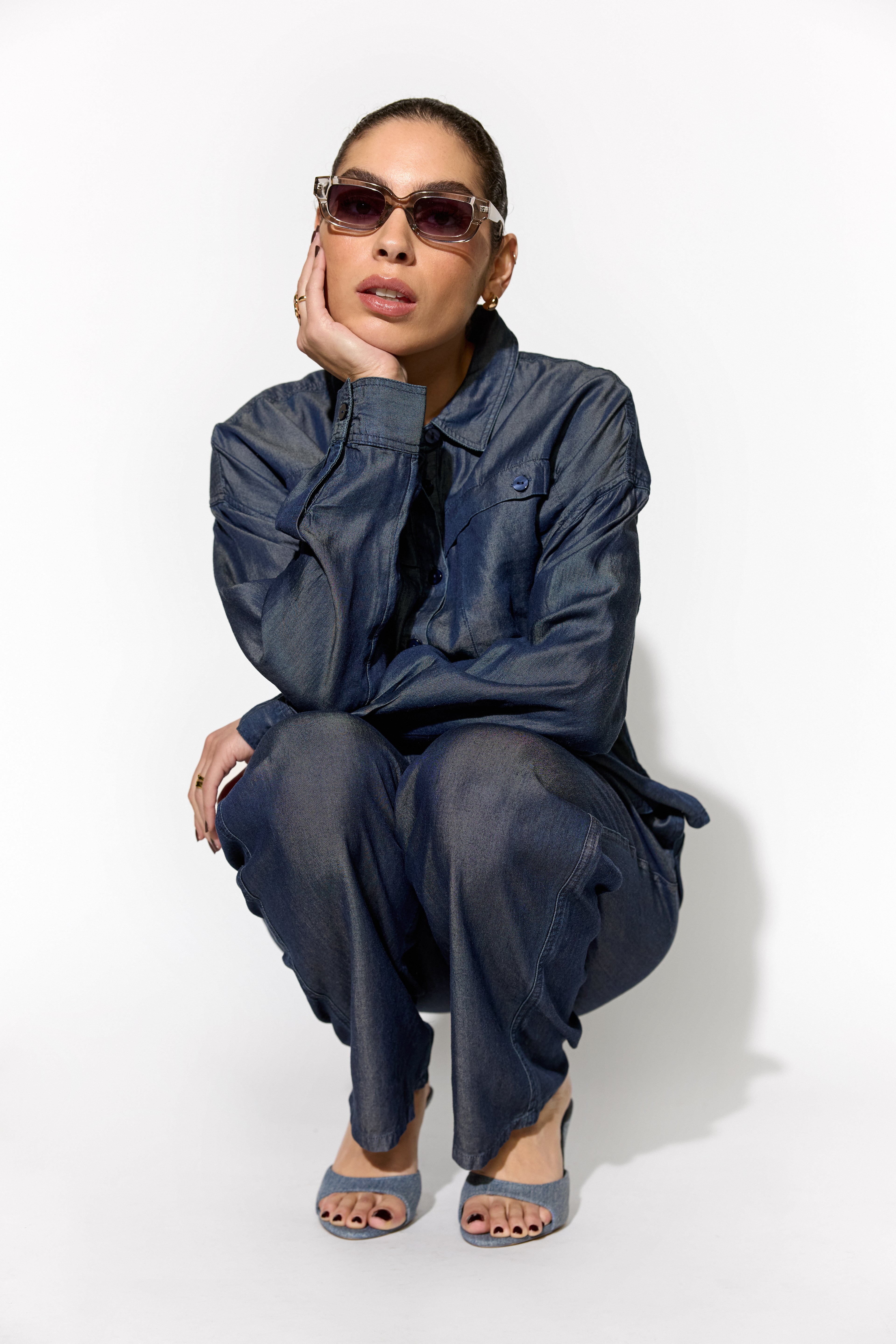 SoyaConcept Liv 53 Bukser Mørkeblå