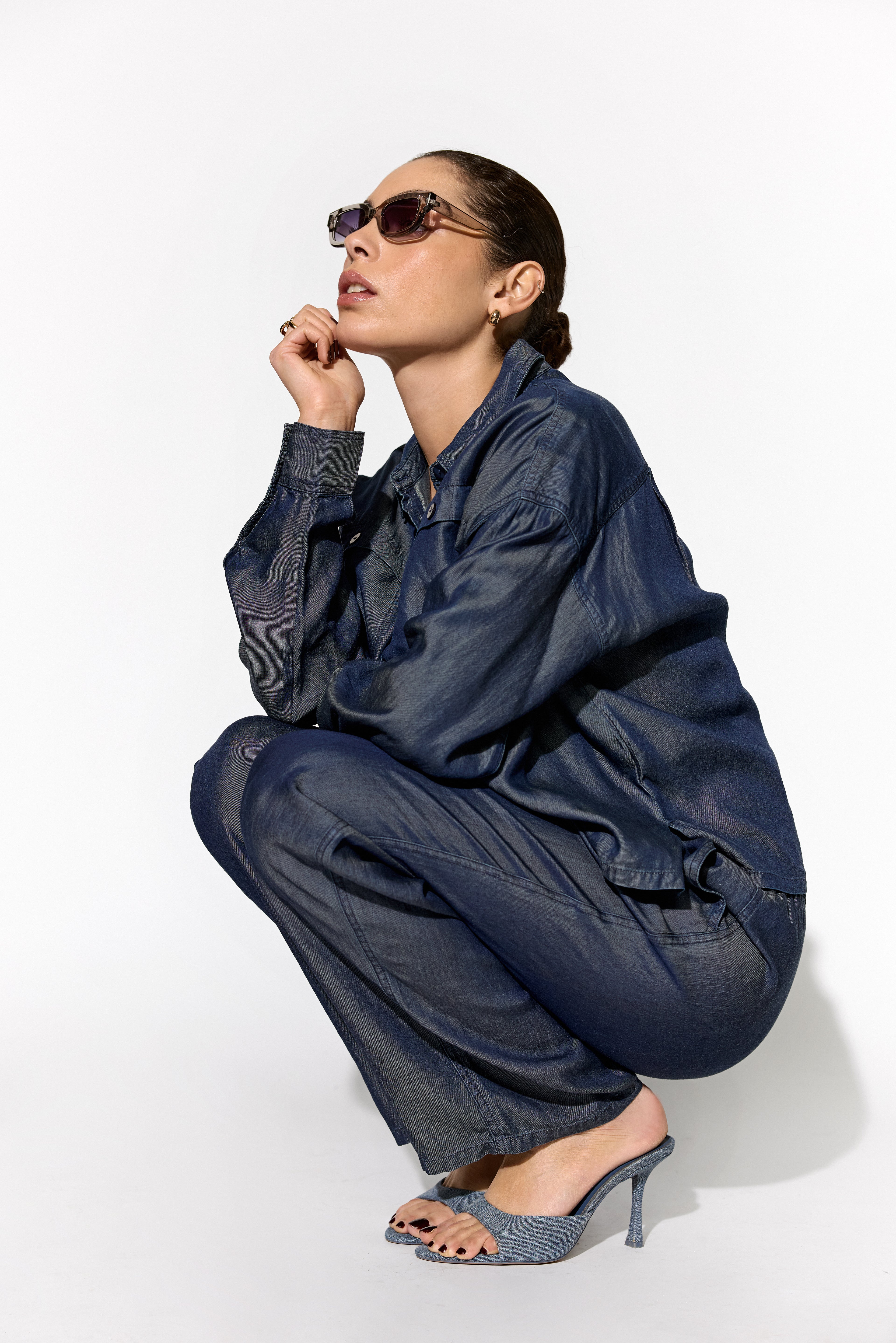 SoyaConcept Liv 60 Skjorte Mørkeblå