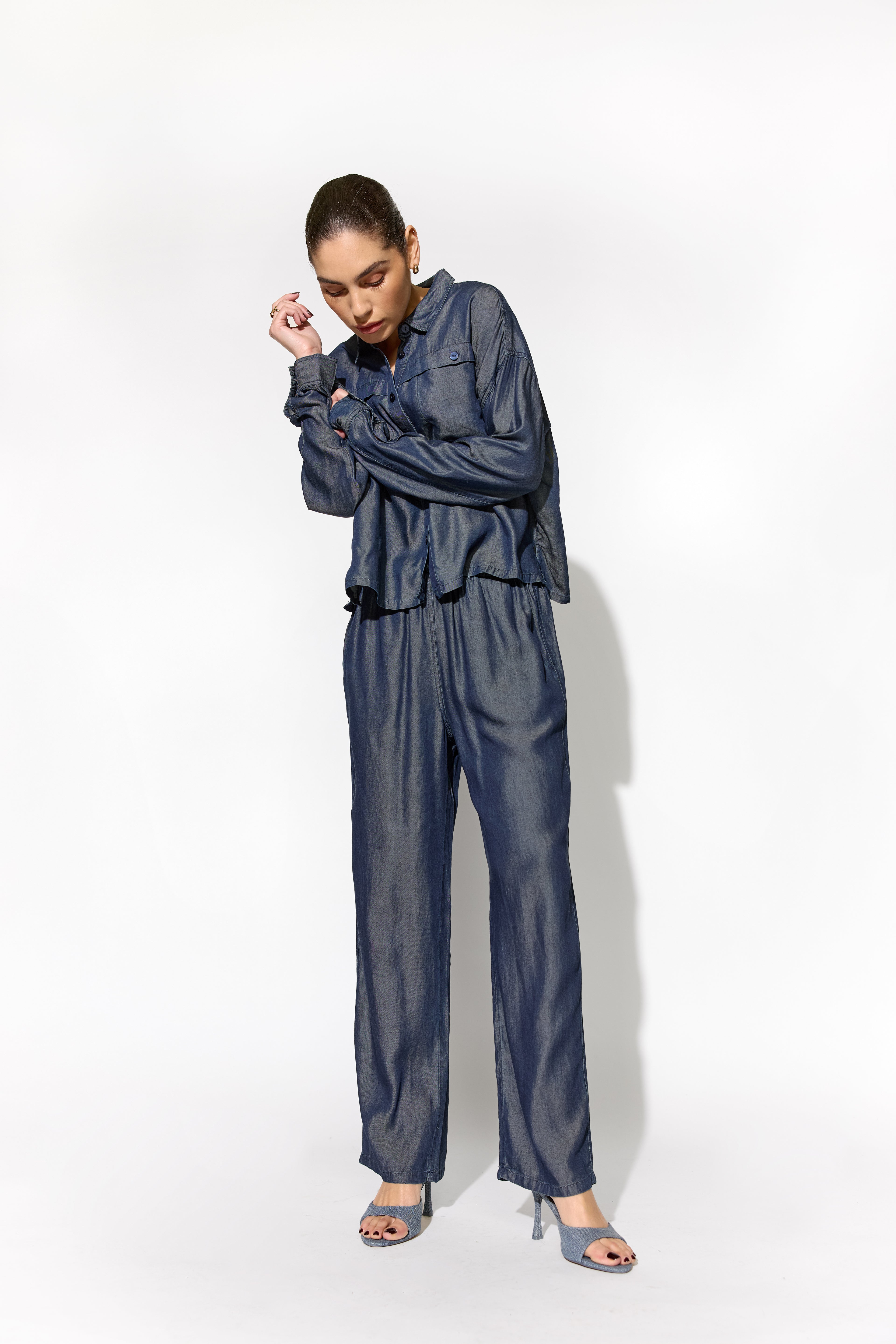 SoyaConcept Liv 53 Bukser Mørkeblå