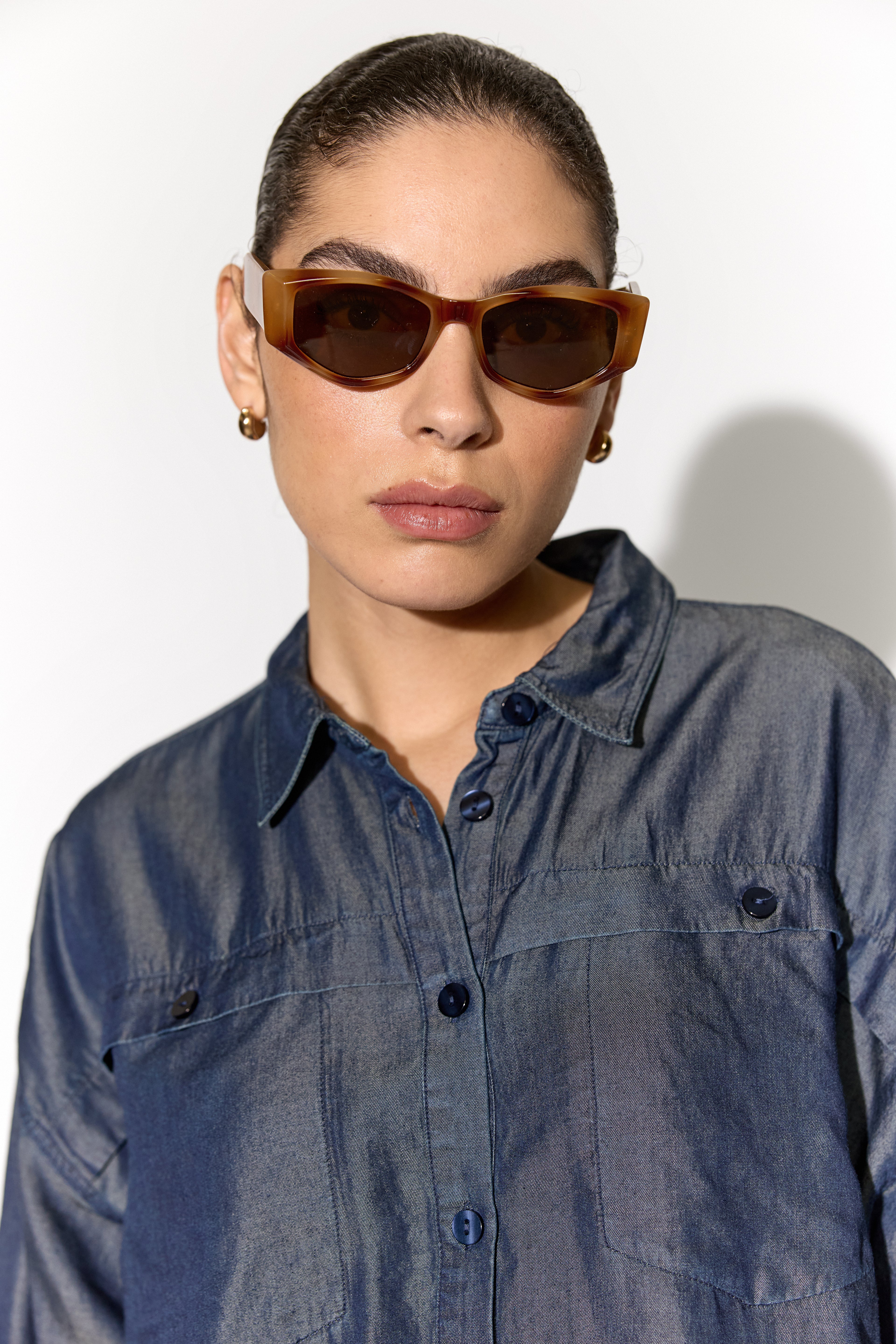 SoyaConcept Liv 60 Skjorte Mørkeblå