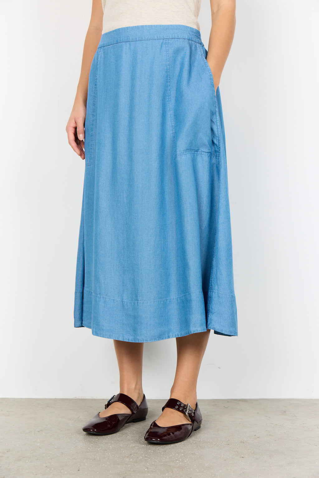 SoyaConcept Liv 61 Nederdel Lyseblå