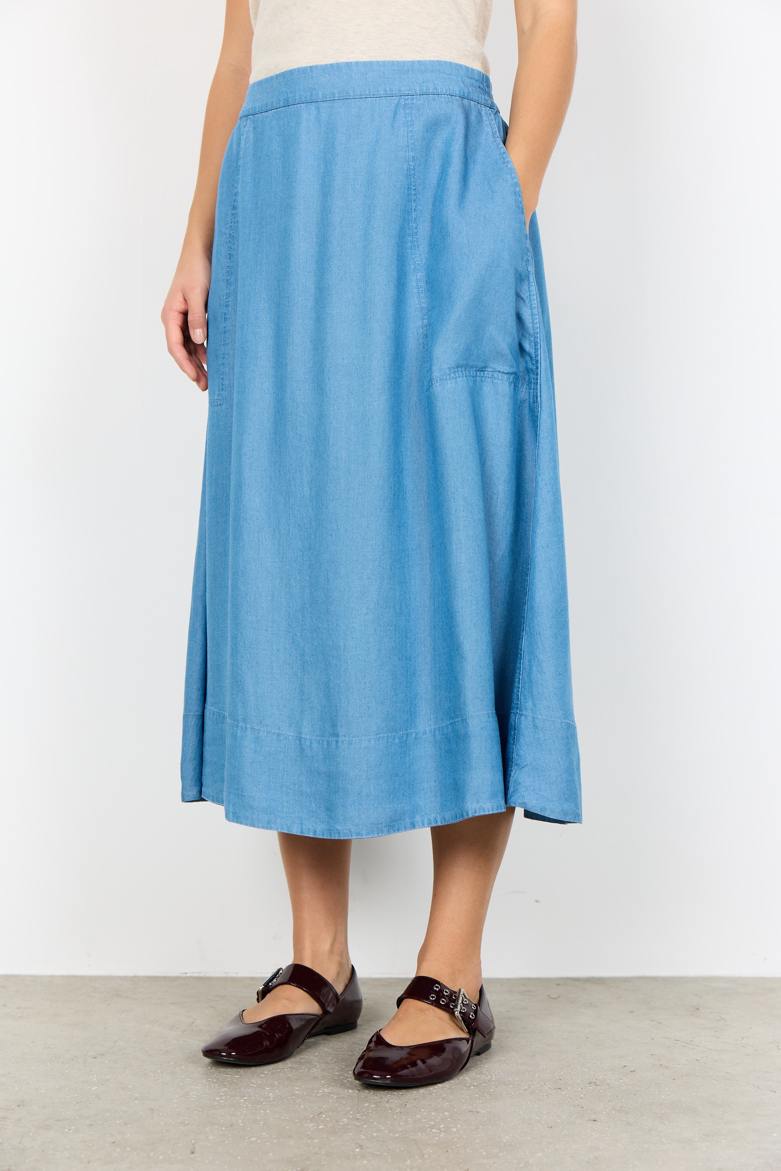 SoyaConcept Liv 61 Nederdel Lyseblå