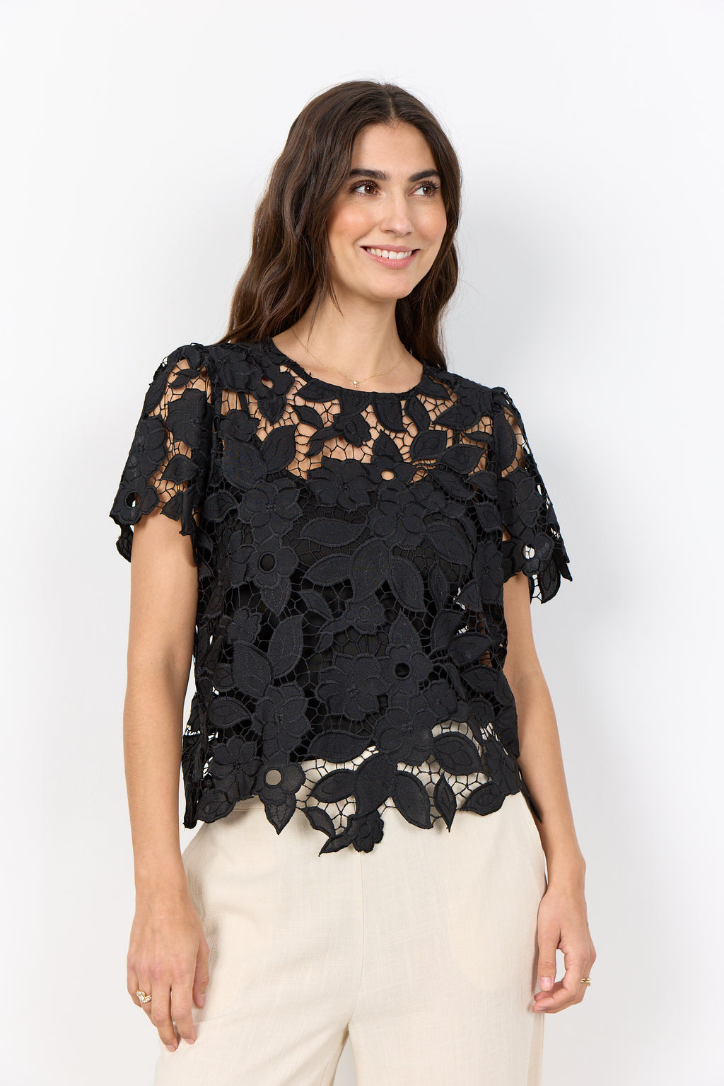 SoyaConcept Cassandra 1 Bluse Sort