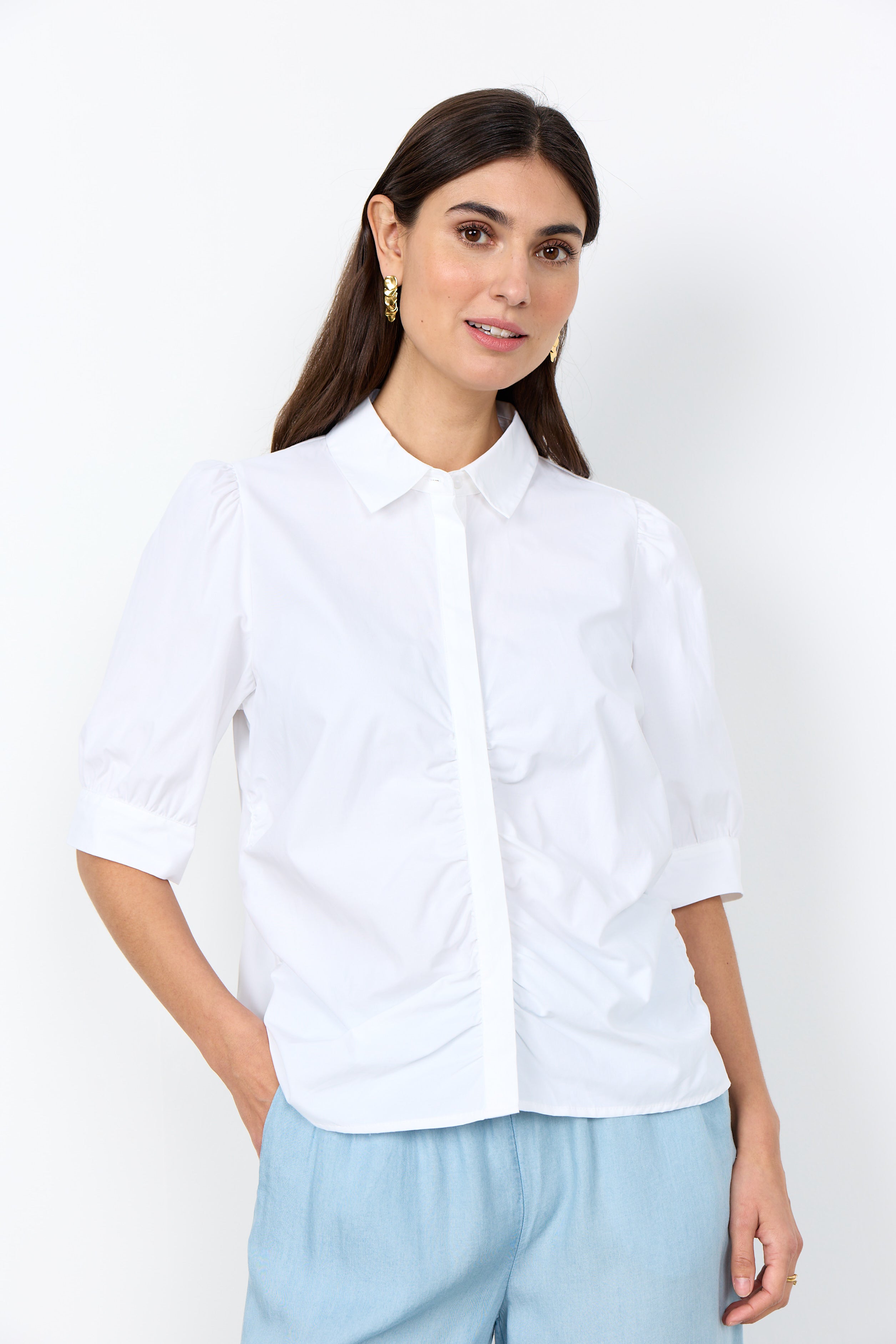 SoyaConcept Netti 124 Skjorte Hvid