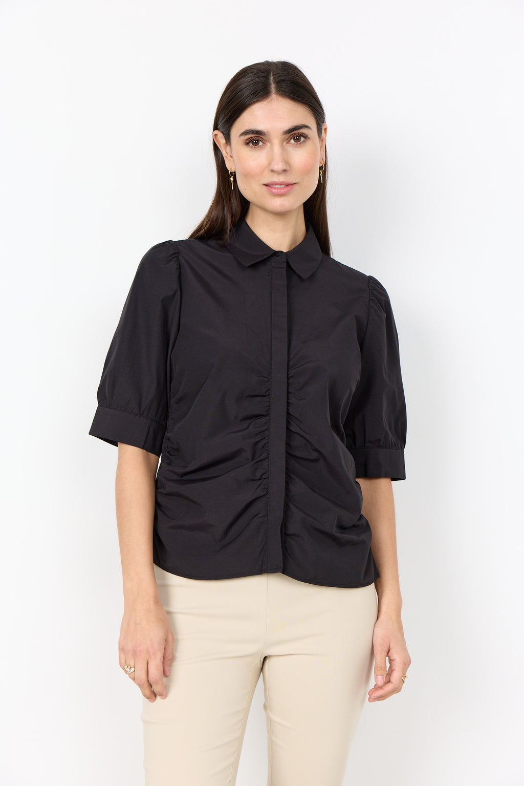 SoyaConcept Netti 124 Skjorte Sort