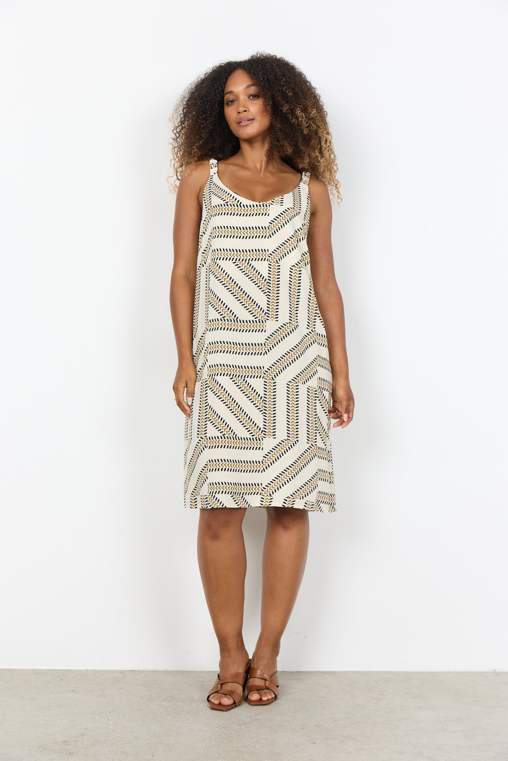 SoyaConcept Felia 3 Kjole Navy Blå