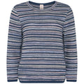 Skovhuus Bluse Rund Hals Jeans Blå
