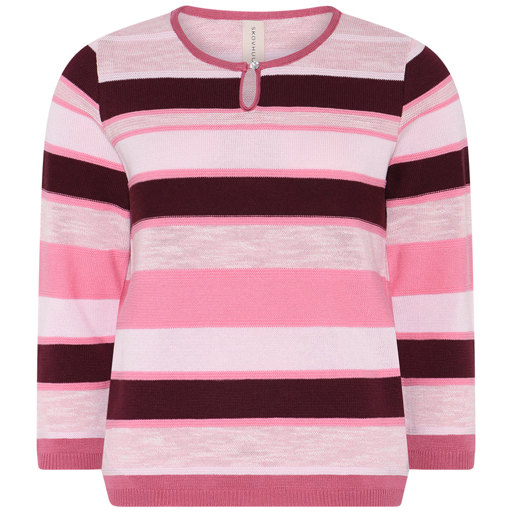 Skovhuus Bluse 3/4 Ærme Begonia Pink