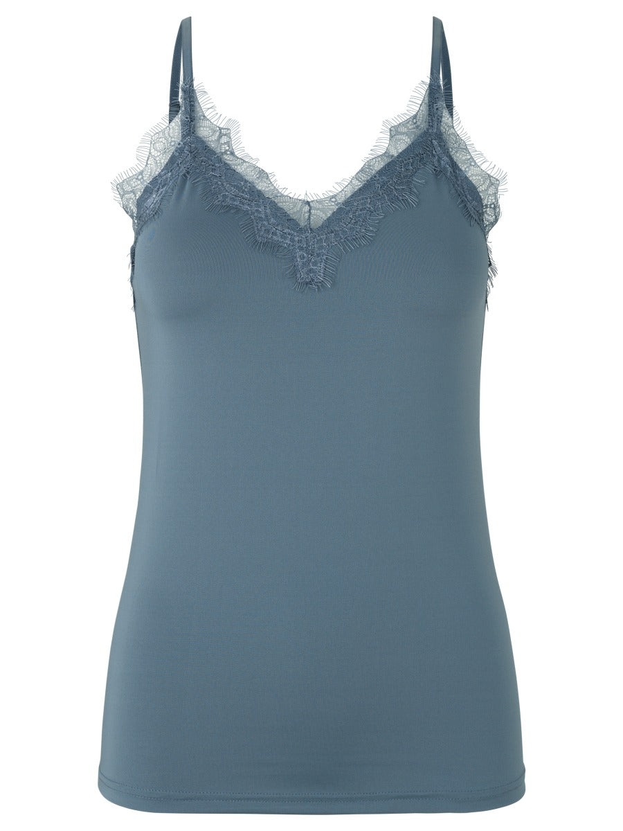 Rosemunde Copenhagen Strap Top Stormy