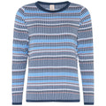 Skovhuus Pullover Special Stribet Jeans Blå