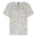 Soulmate Bloomy Bluse Blomstret Kelp Brun