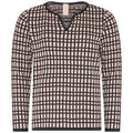 Skovhuus Bluse V-hals Charcoal Grå