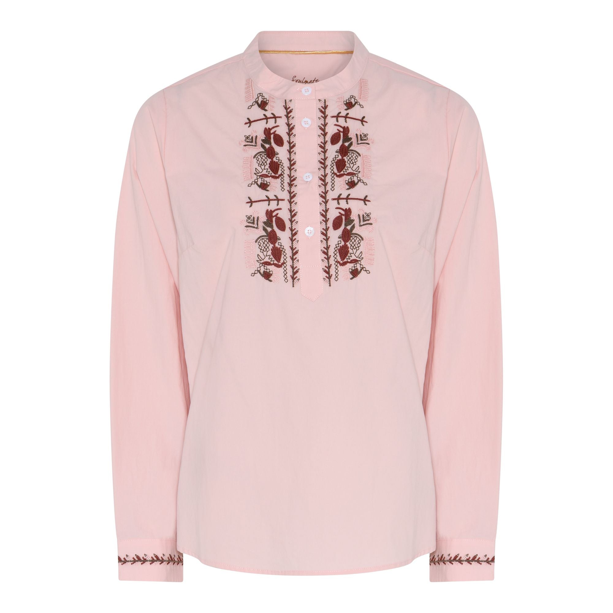 Soulmate Sasha 2 Bluse Rosa