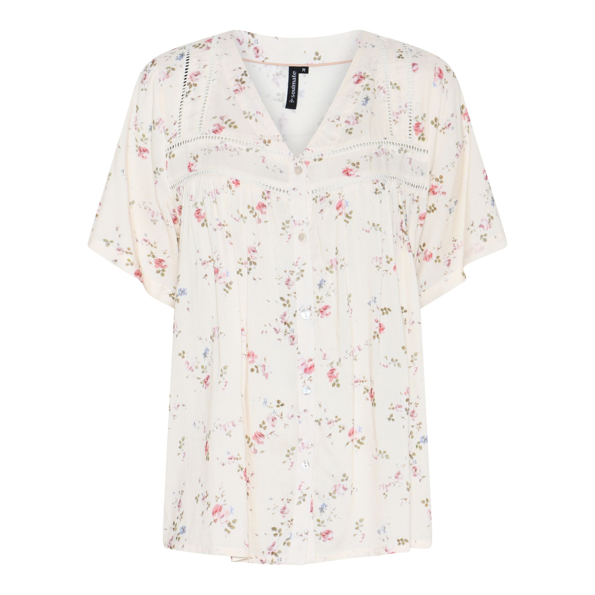 Soulmate Annis 2 Bluse Hvid