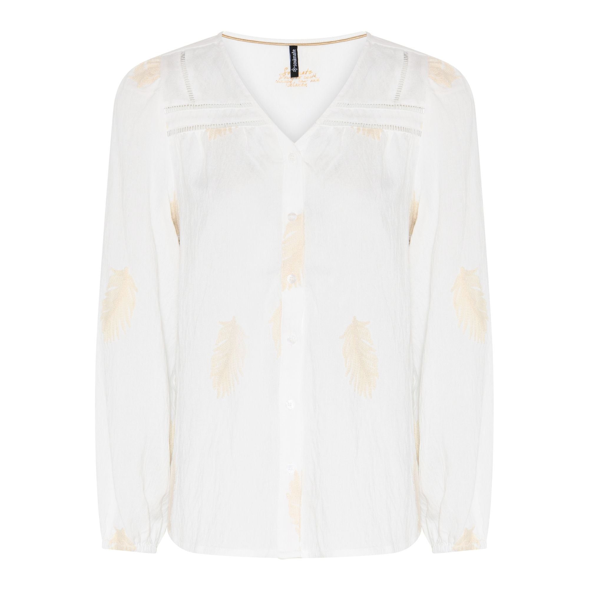 Soulmate Tanja 2 Skjorte Off White