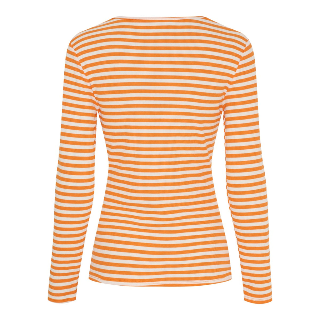 Marta Du Chateau Josiane LS T-Shirt Arancio Orange