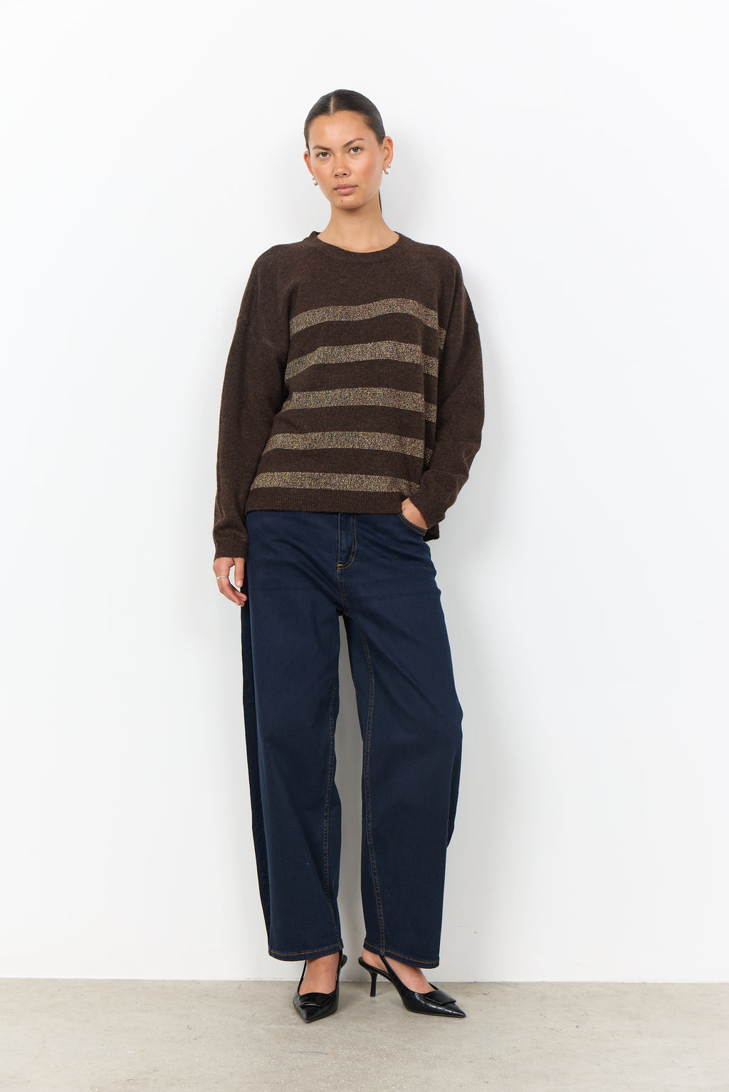 SoyaConcept Orlean 20 Pullover Mørk Blomme