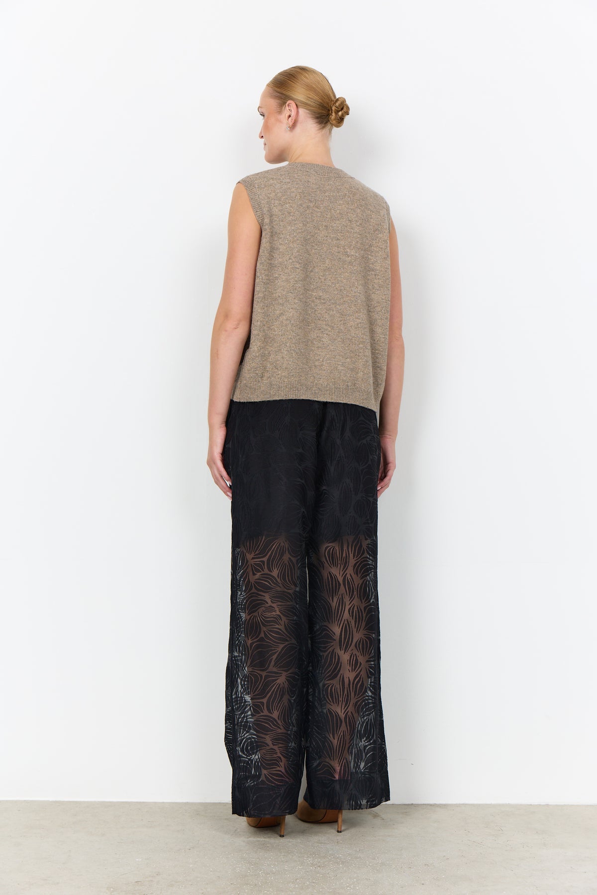 SoyaConcept Janti 1 Vest Mørk Blomme