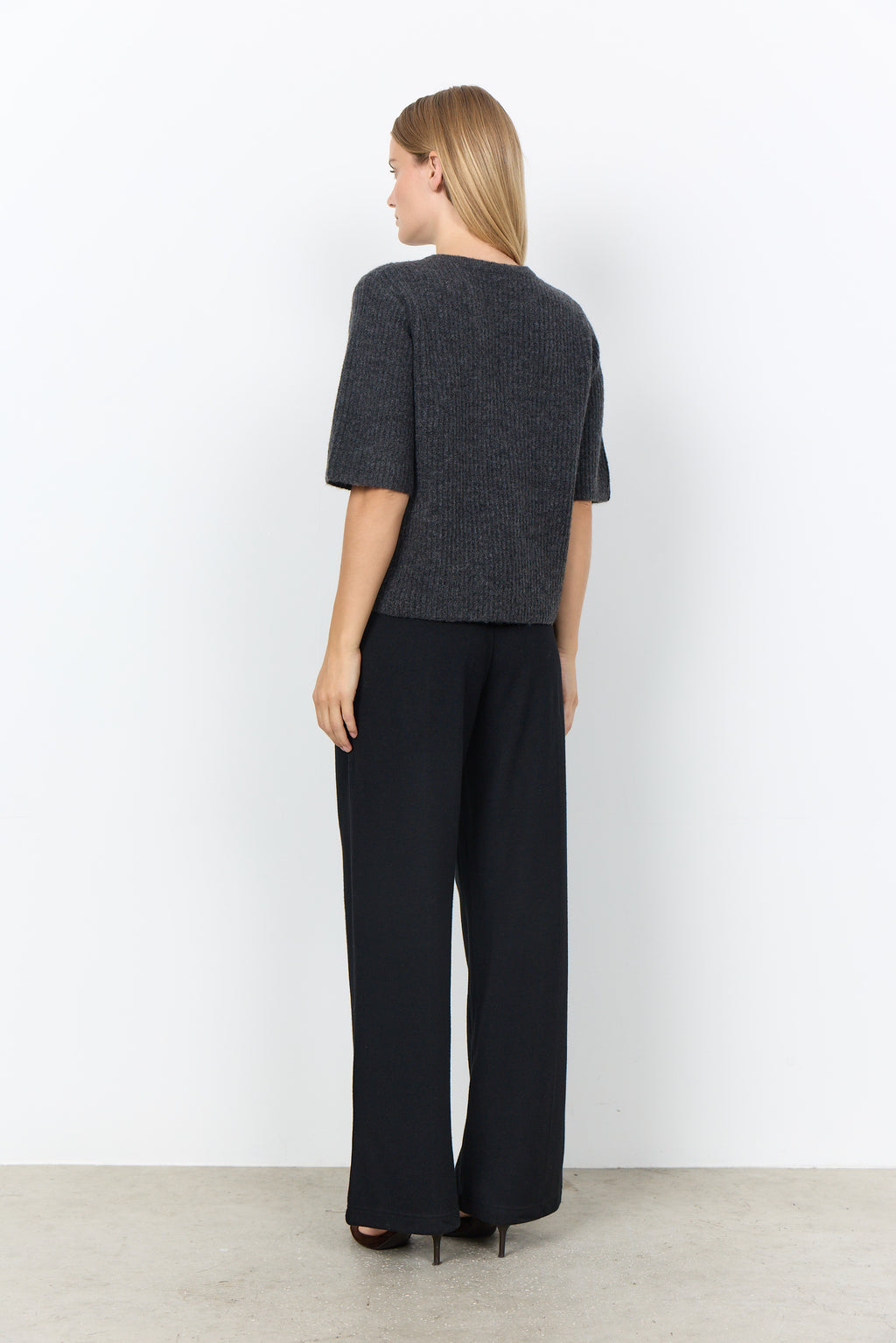 SoyaConcept Herla 5 Cardigan Phantom Grå