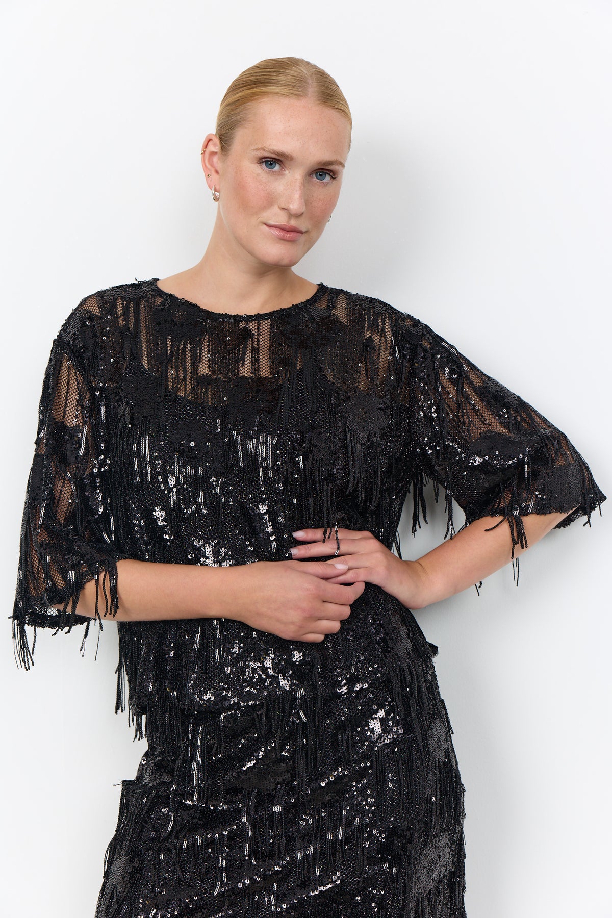 SoyaConcept Jenda 1 T-shirt Sort
