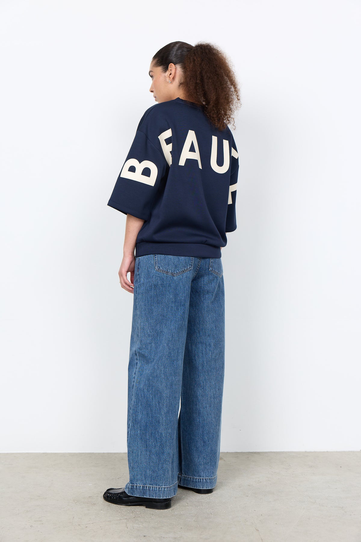 SoyaConcept Janny 8 T-shirt Navy Blå