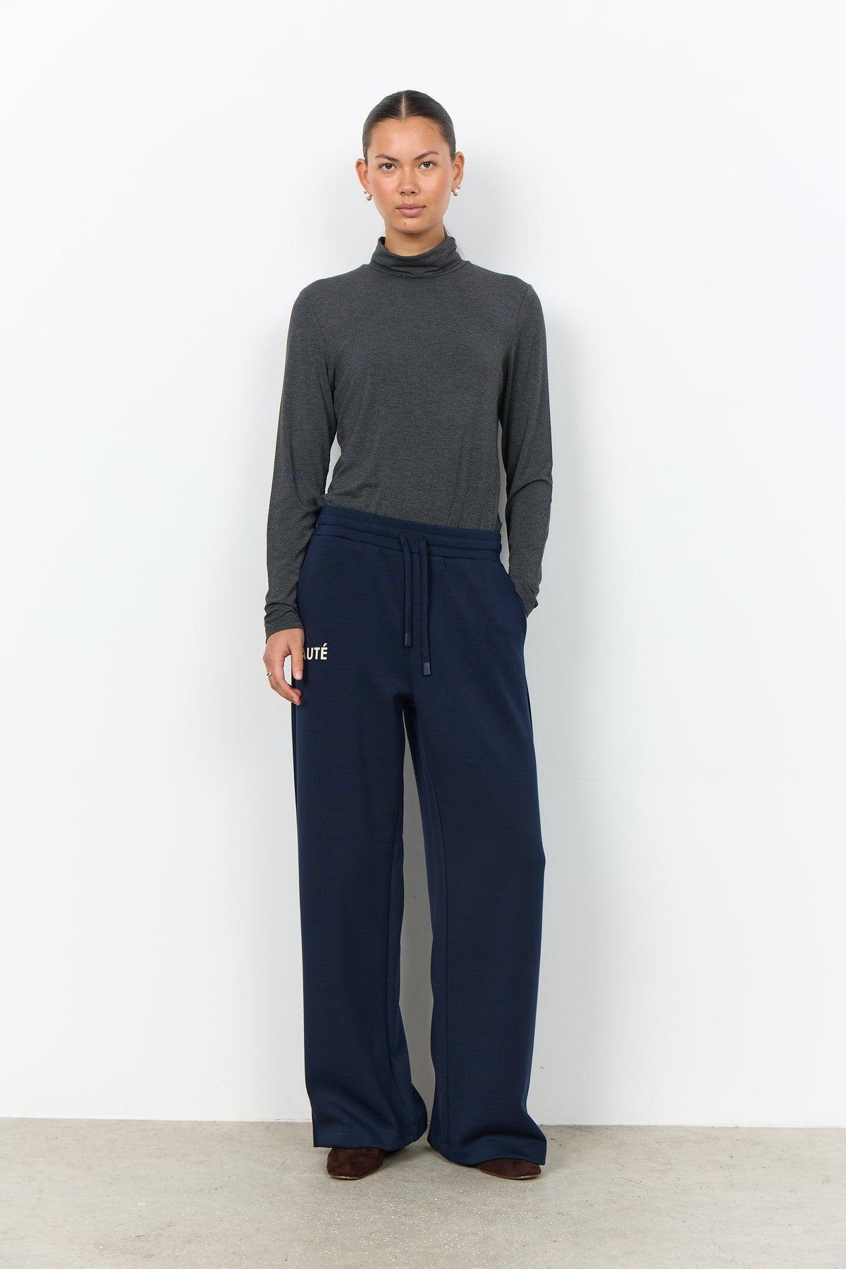 SoyaConcept Janny 23 Bukser Navy Blå